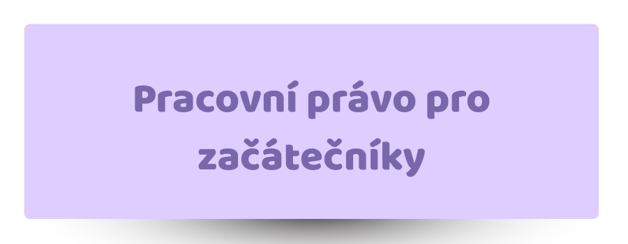 Pracovní právo pro začátečníky