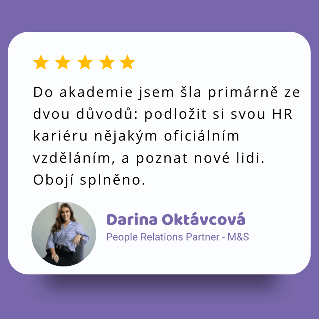 reference startovací HR akademie