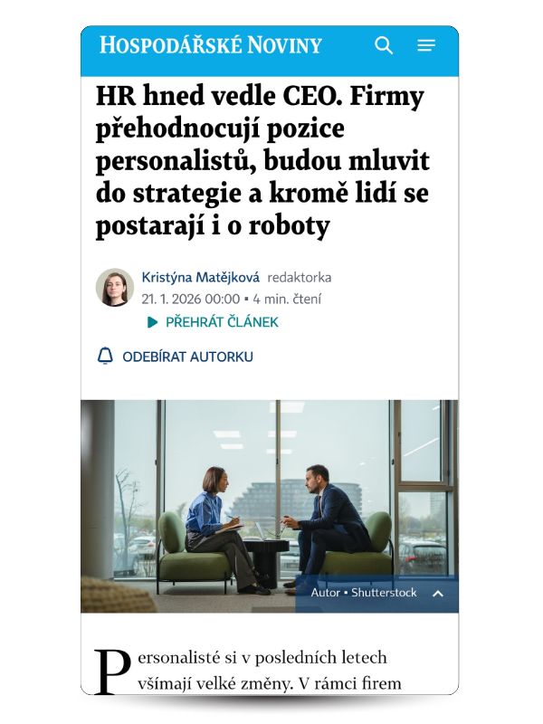 SUHR v médiích